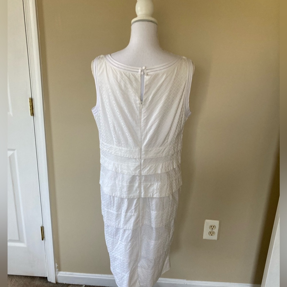 WHBM white dress